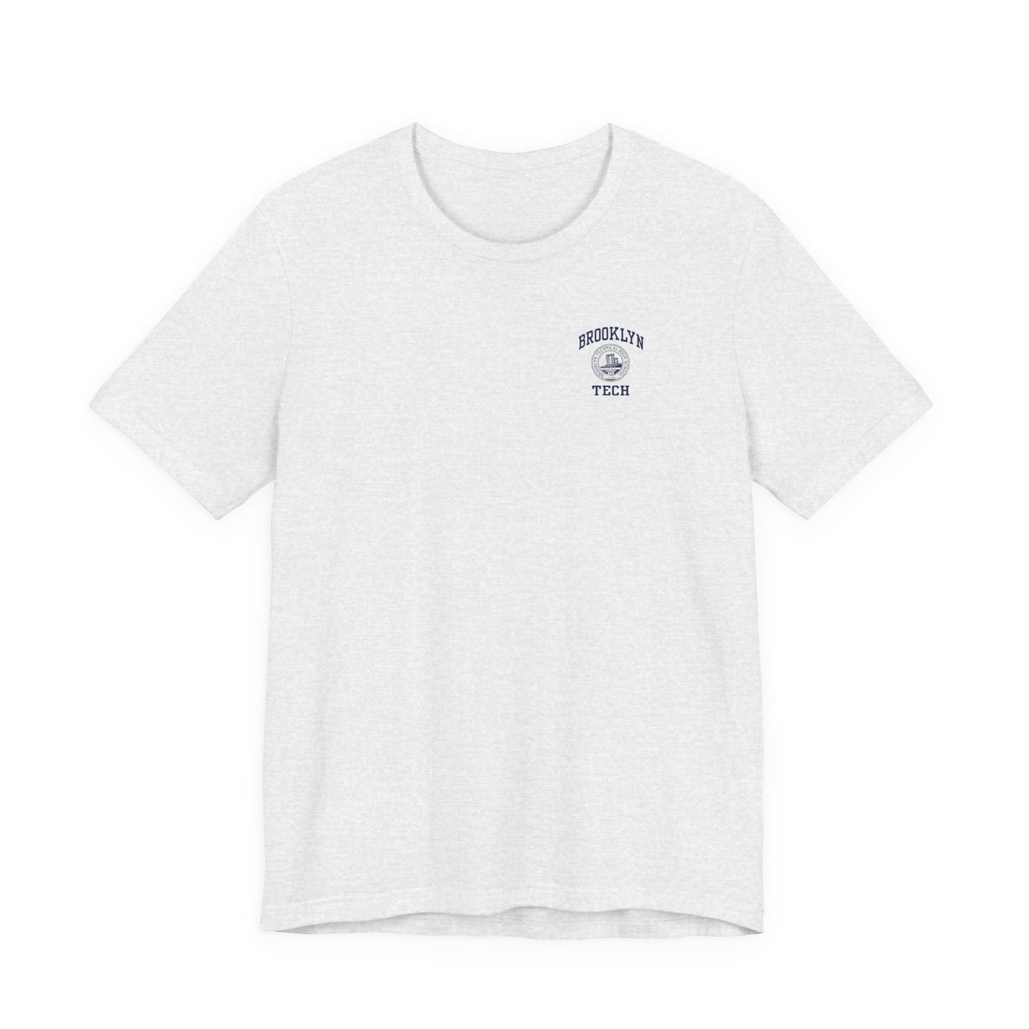Classic Logo with Brooklyn Tech on Left Chest - Men's Jersey Short Sleeve T-Shirt