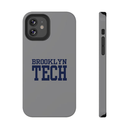 Brooklyn Tech - Impact-Resistant Phone Cases - Iphone Or Samsung - Gray