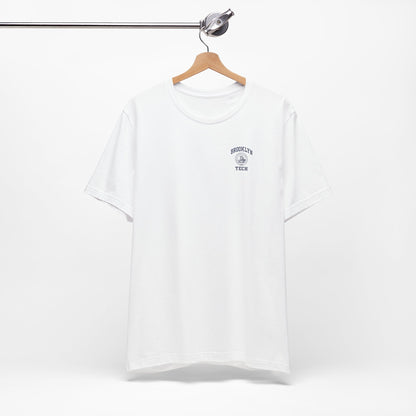Classic Logo with Brooklyn Tech on Left Chest - Men's Jersey Short Sleeve T-Shirt