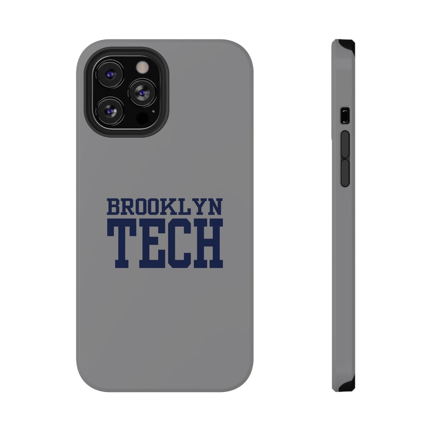 Brooklyn Tech - Impact-Resistant Phone Cases - Iphone Or Samsung - Gray