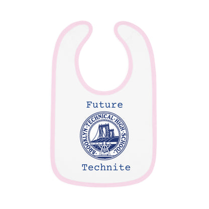 Family - Future Technite - Baby Contrast Trim Jersey Bib