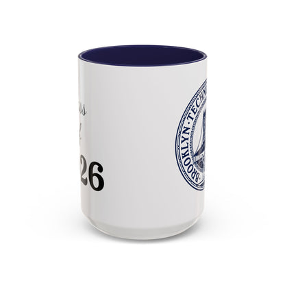 Class of 2026 Accent Coffee Mug — 11 & 15oz