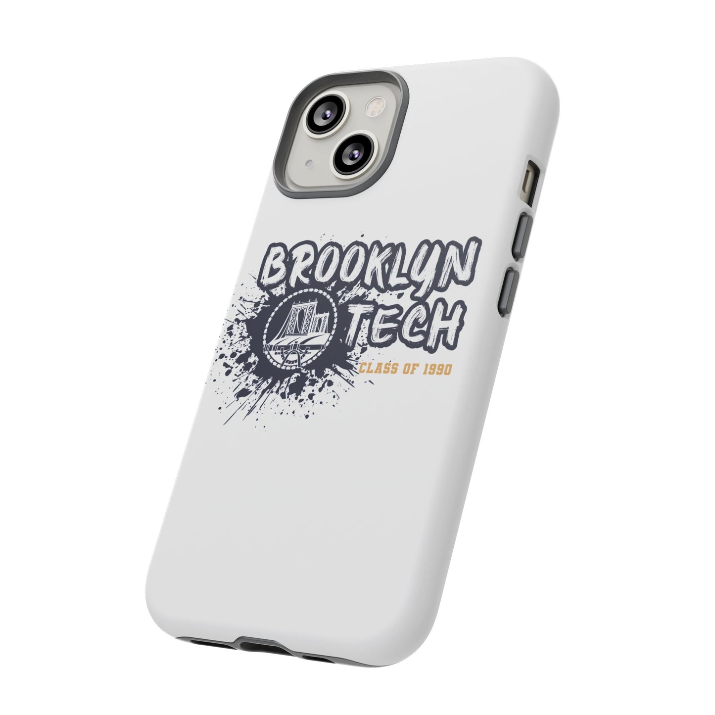 Class of 1990 Commemorative Tough Cases - iPhone Only - Gold font on White background