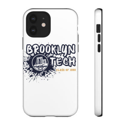 Class Of 1990 Commemorative Tough Cases - Apple & Samsung Only - Gold Font On White Background