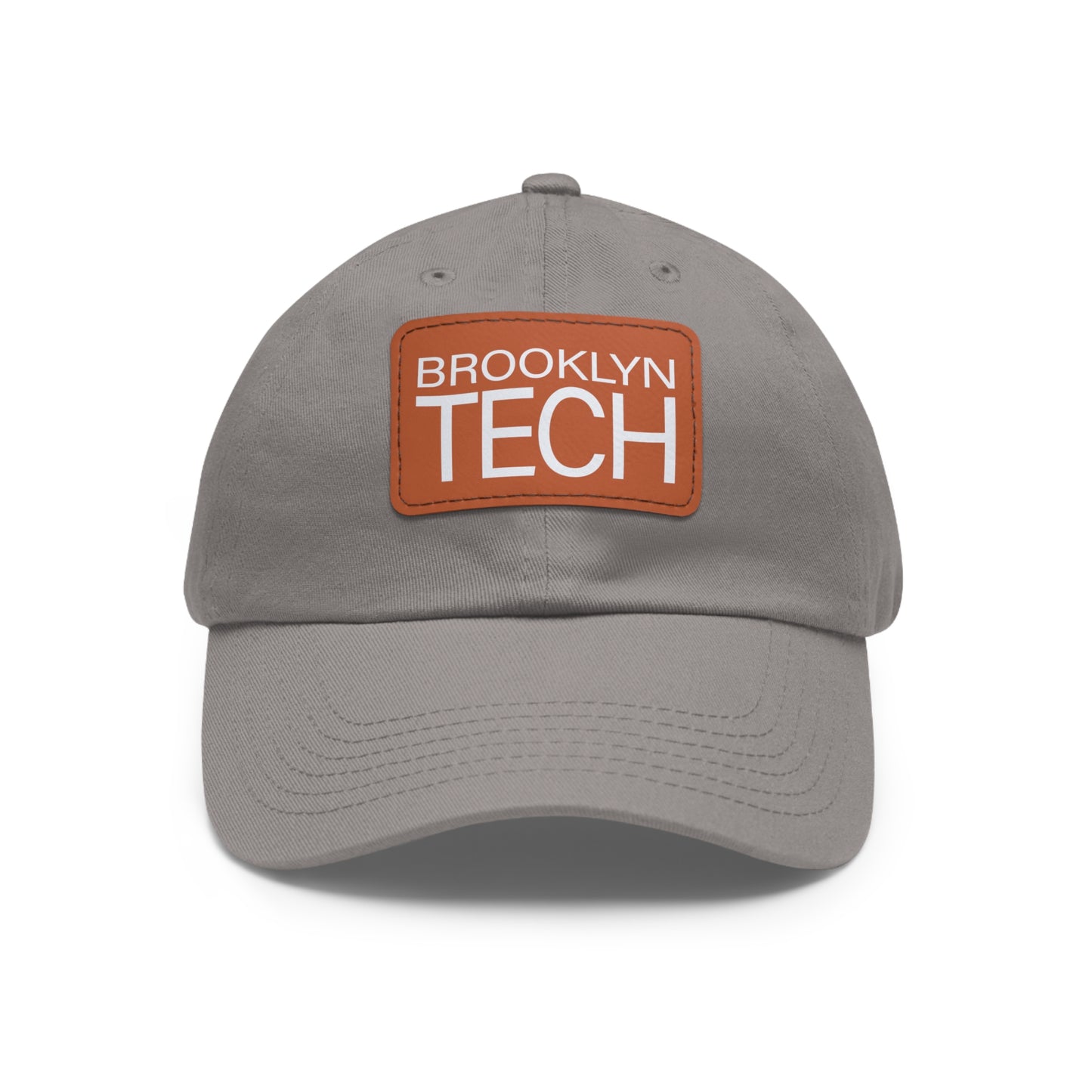 Modern Brooklyn Tech - Hat With Rectangular Leather Patch