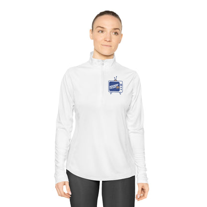 Class Of 1985 Ladies Quarter-Zip Pullover - Tv