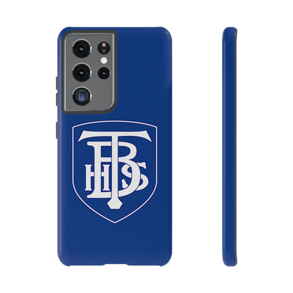 Stacked Logo - Tough Phone Cases - Navy