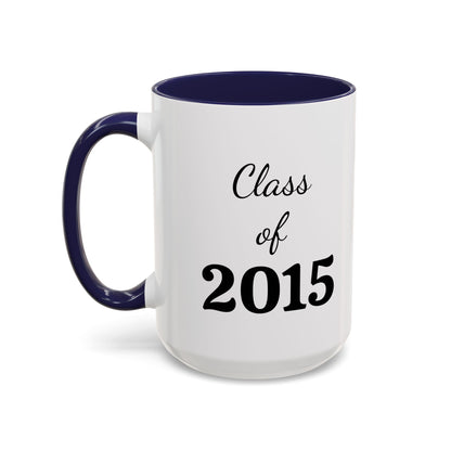 Class of 2015 Accent Coffee Mug — 11 & 15oz