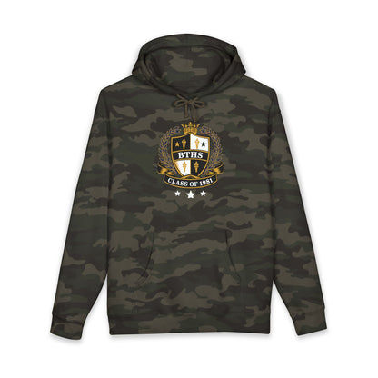 Class of 1981 - Simple Black Logo on Camo