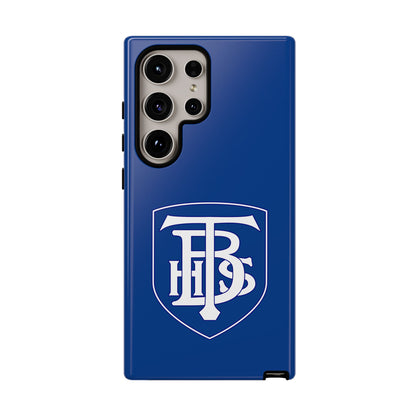 Stacked Logo - Tough Phone Cases - Navy