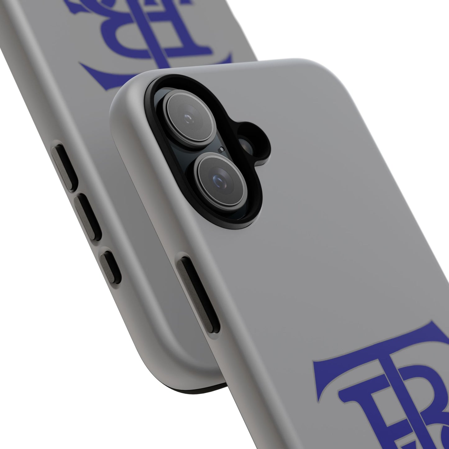Stacked Logo - Tough Phone Cases - Gray - iPhones