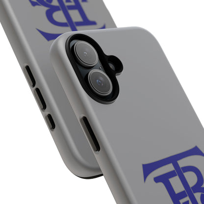 Stacked Logo - Tough Phone Cases - Gray - iPhones