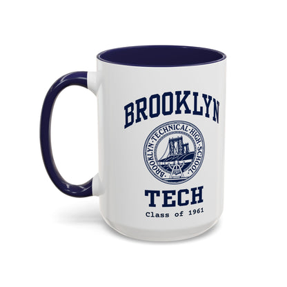 Brooklyn Tech Coffee Mug — Class of 1961 Accent Ceramic Mug (11/15oz)