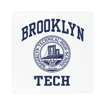 Classic Logo with Brooklyn Tech Car Magnet