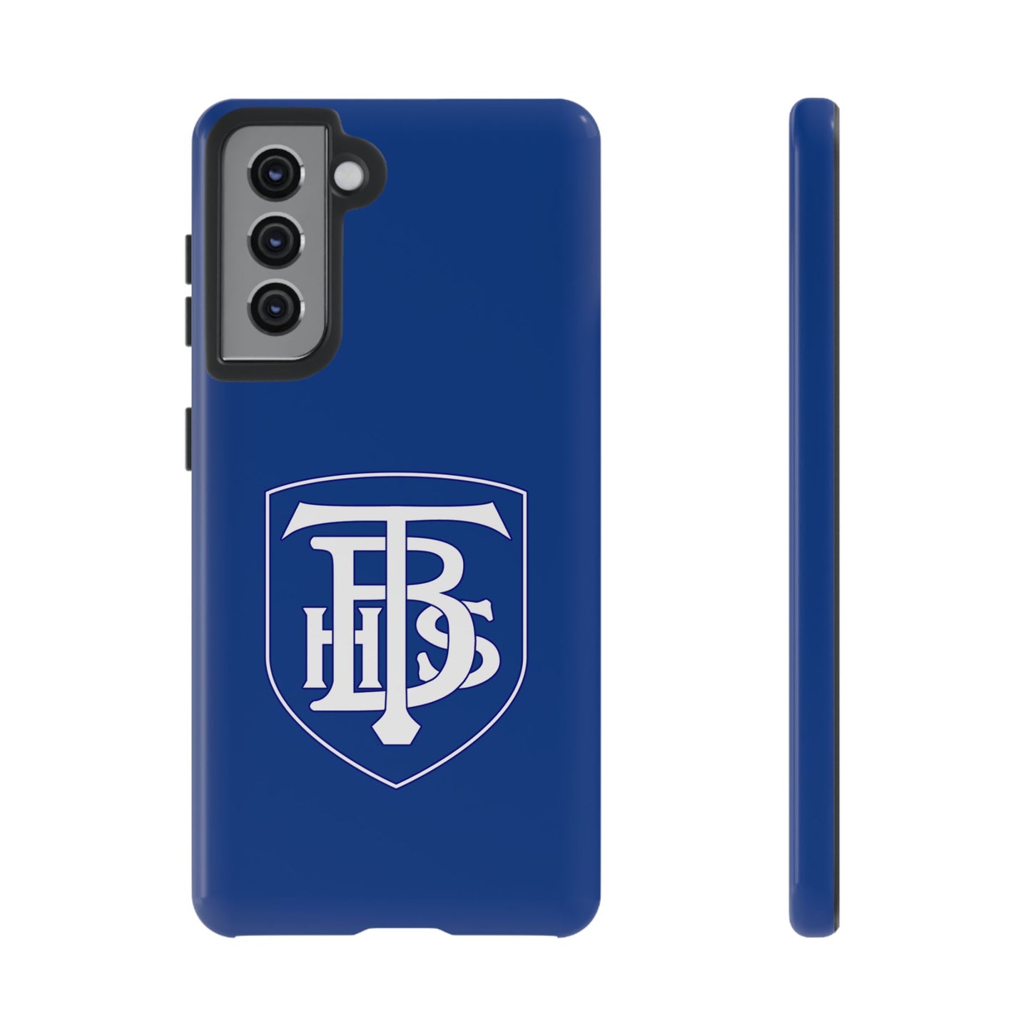 Stacked Logo - Tough Phone Cases - Navy