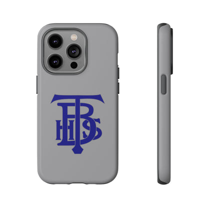 Stacked Logo - Tough Phone Cases - Gray - iPhones