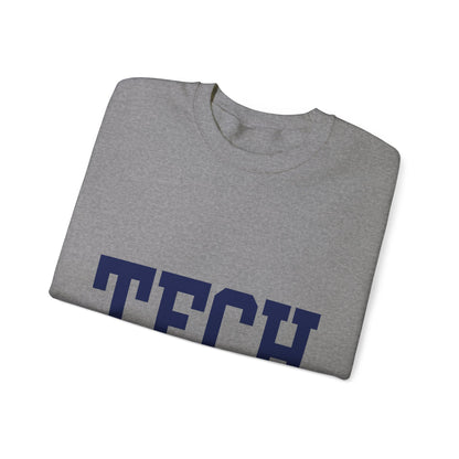 Tech - Classic Font - Men's Heavy Blend Crewneck Sweatshirt