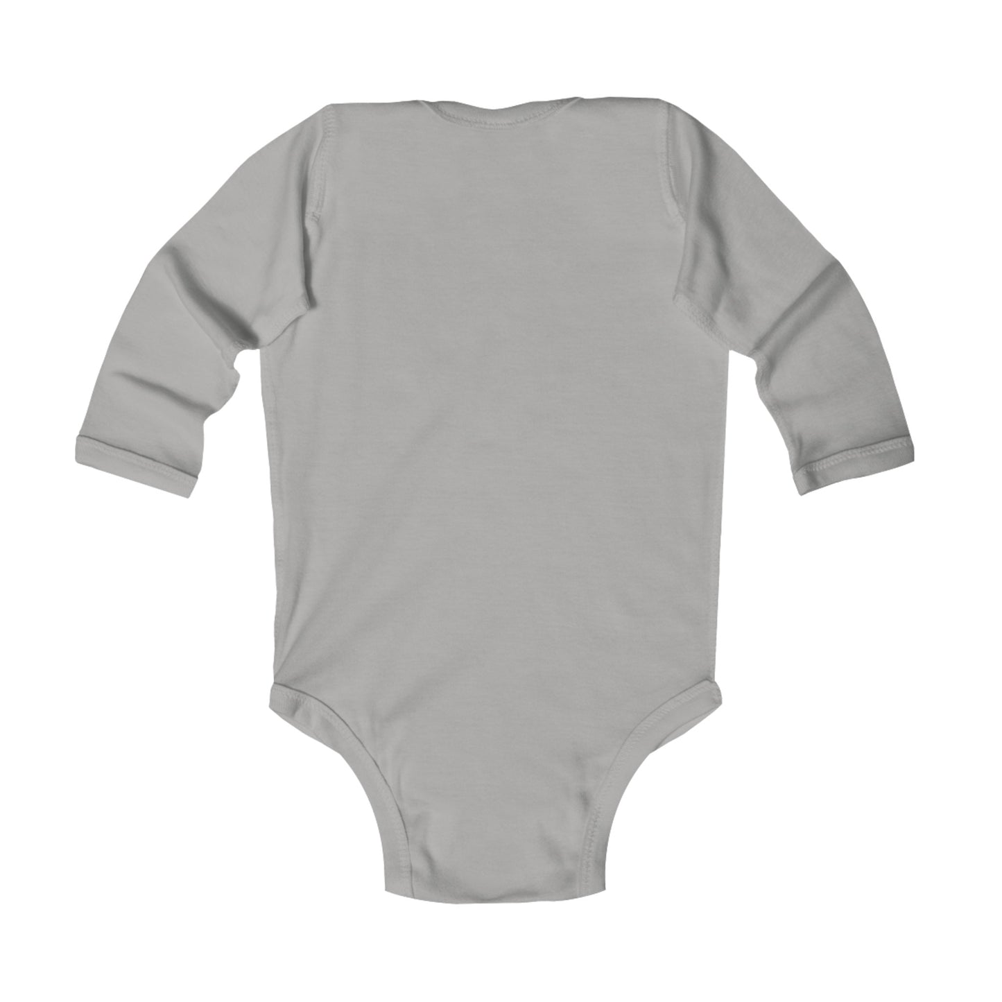 Family - Classic Tech Logo With Background - Infant Long Sleeve Bodysuit