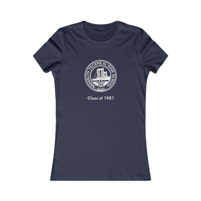 Classic Tech Logo - Class of 1981 - Ladies Favorite Tee