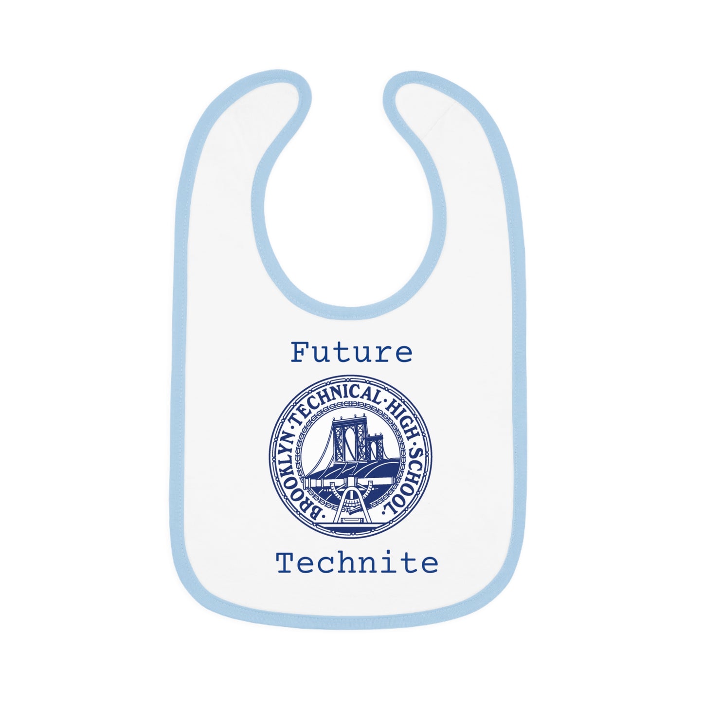 Family - Future Technite - Baby Contrast Trim Jersey Bib