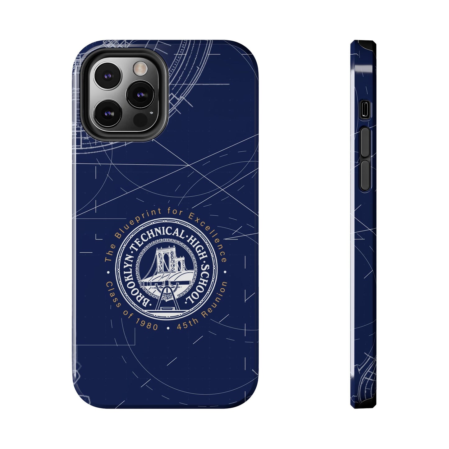 The Blueprint for Excellence - Tough Phone Case - Class of 1980