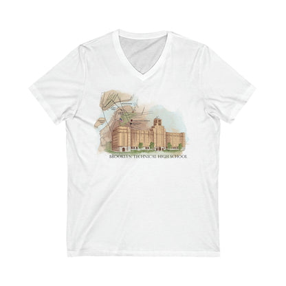 Boutique - Tech Building & Color Map - Men's V-Neck T-Shirt