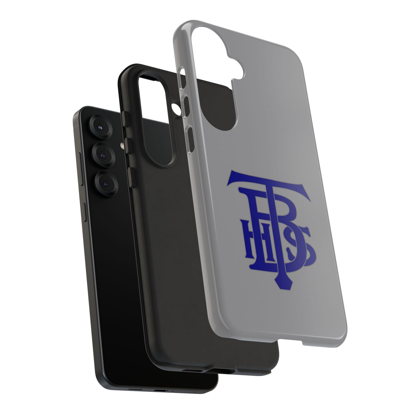 Stacked Logo - Tough Phone Cases - Gray - Samsung phones