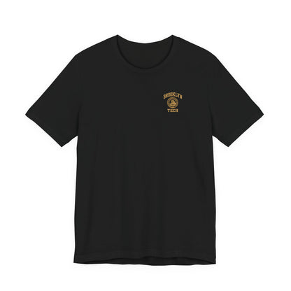 Classic Logo with Brooklyn Tech on Left Chest - Men's Jersey Short Sleeve T-Shirt