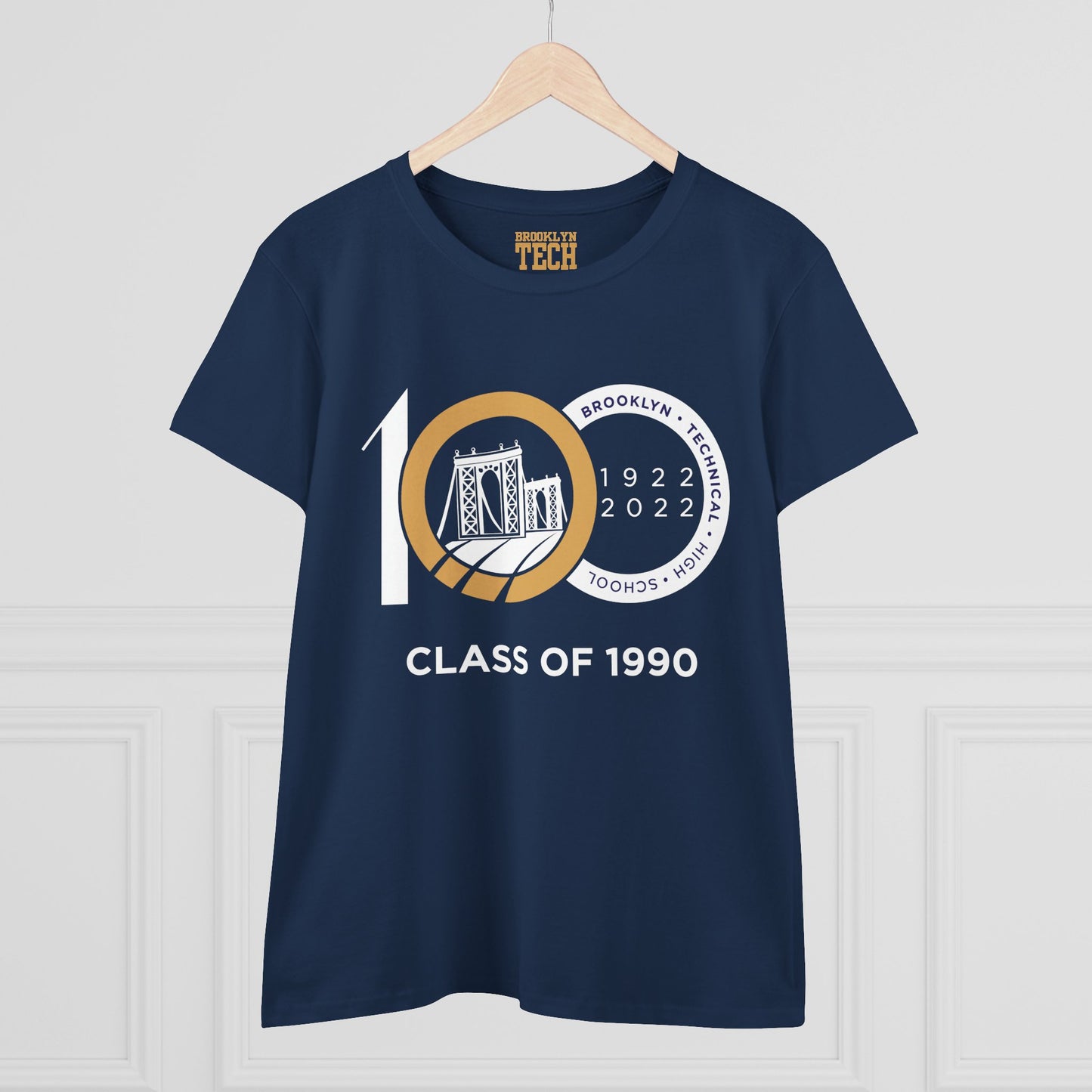 Centennial Ladies' Midweight Cotton T-Shirt - Class Of 1990