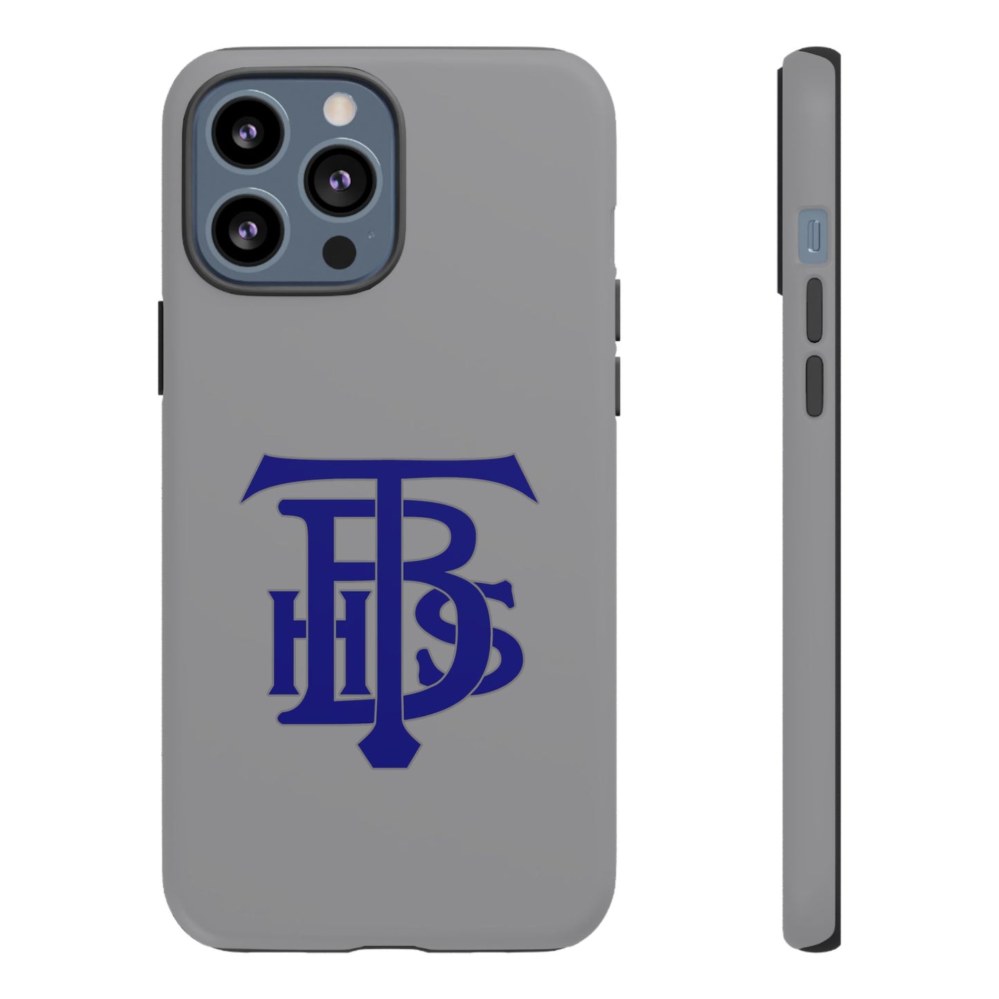 Stacked Logo - Tough Phone Cases - Gray - iPhones