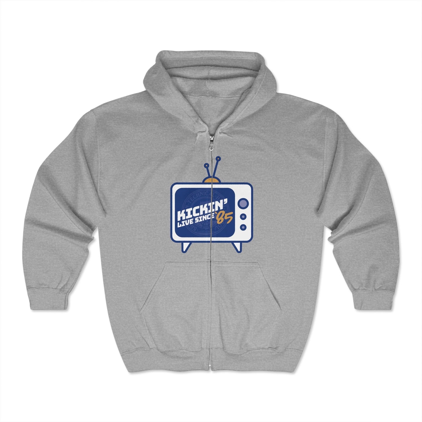 Class Of 1985 Unisex Heavy Blend™ Full Zip Hooded Sweatshirt - Tv