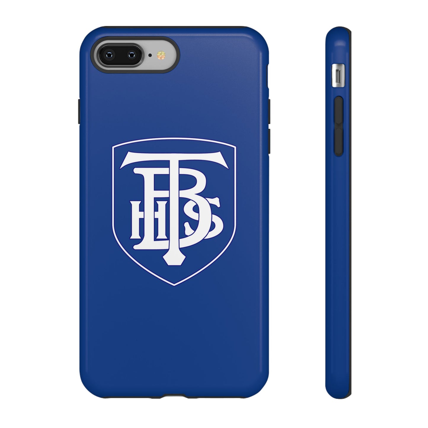 Stacked Logo - Tough Phone Cases - Navy
