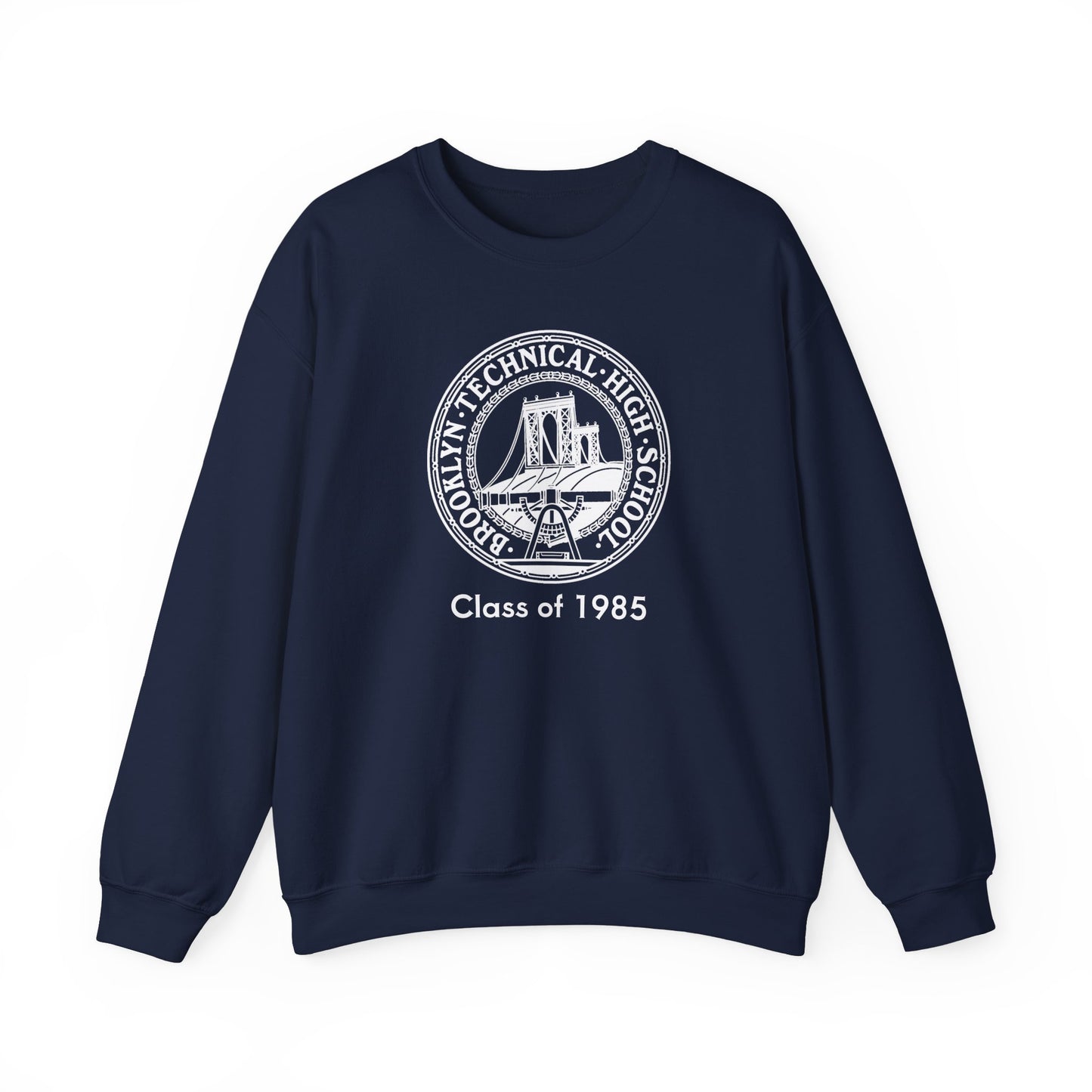 Classic Tech Logo - Class Of 1985 - Men's Heavy Blend™ Crewneck Sweatshirt