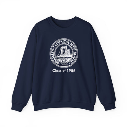 Classic Tech Logo - Class Of 1985 - Men's Heavy Blend™ Crewneck Sweatshirt