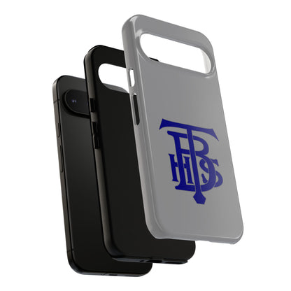 Stacked Logo - Tough Phone Cases - Gray - Google phones
