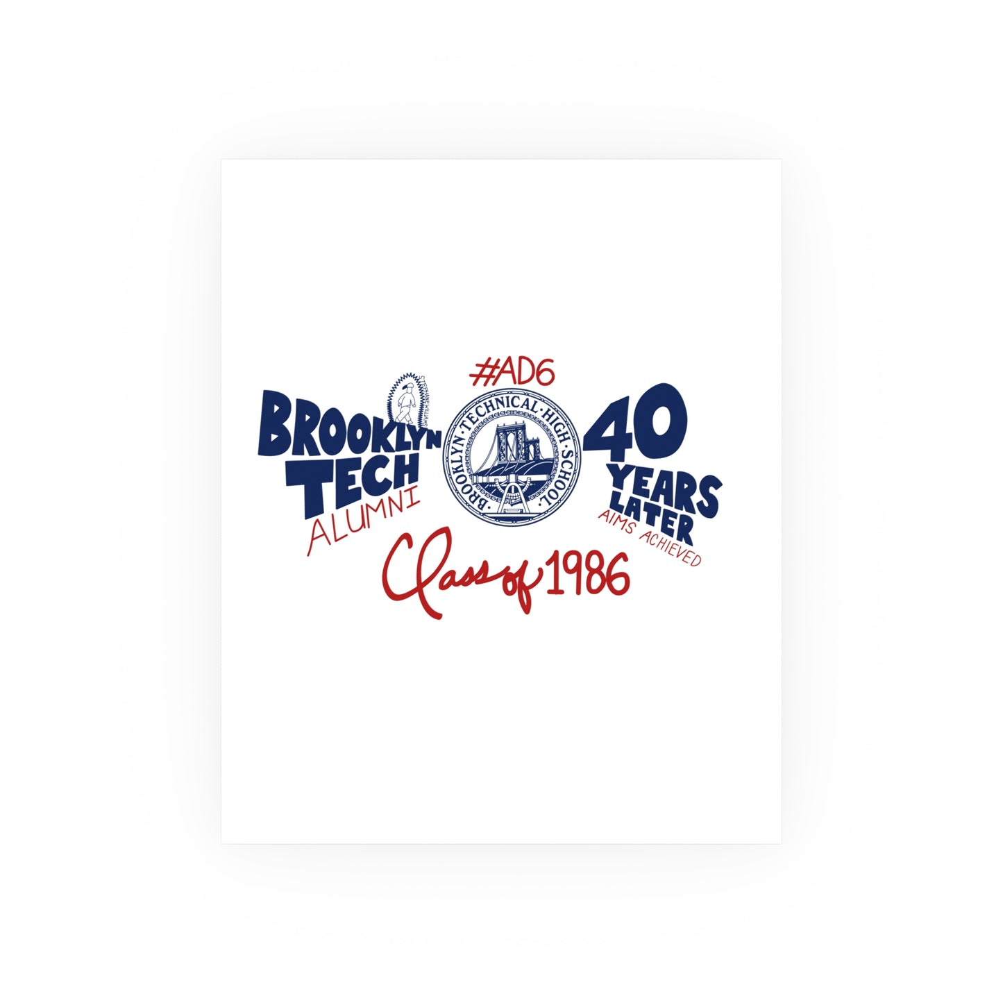 Class of 1986 Poster