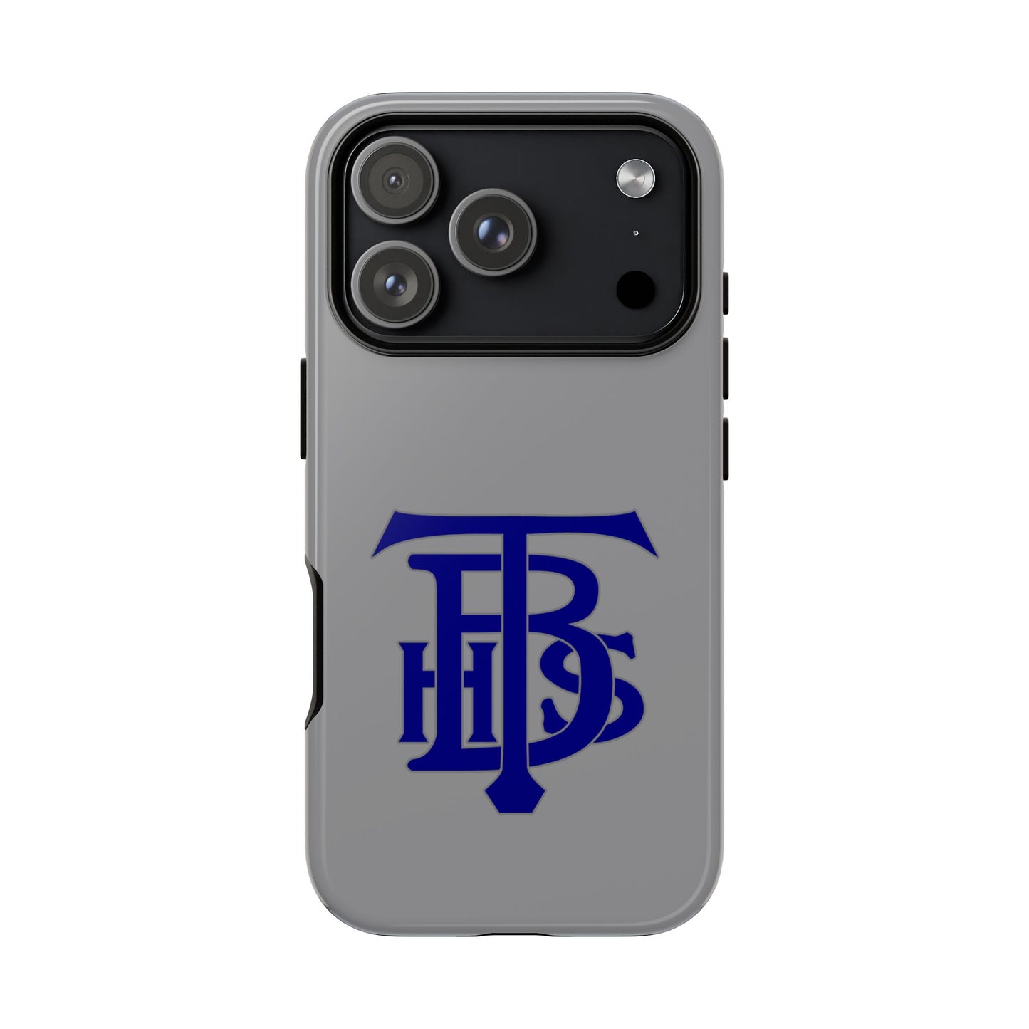 Stacked Logo - Tough Phone Cases - Gray - iPhones