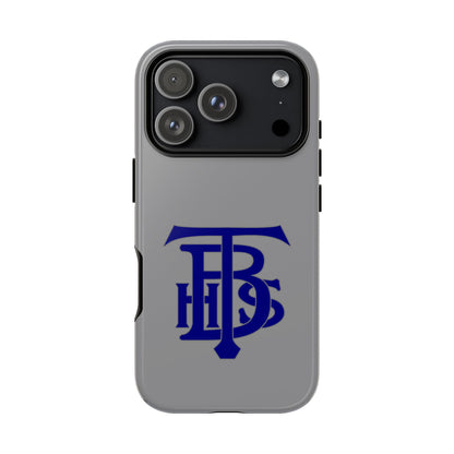 Stacked Logo - Tough Phone Cases - Gray - iPhones