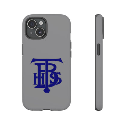 Stacked Logo - Tough Phone Cases - Gray - iPhones