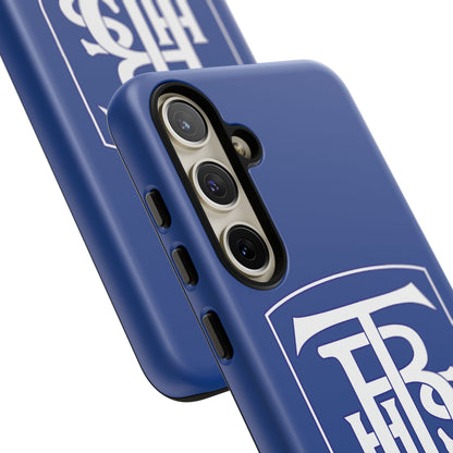 Stacked Logo - Tough Phone Cases - Navy