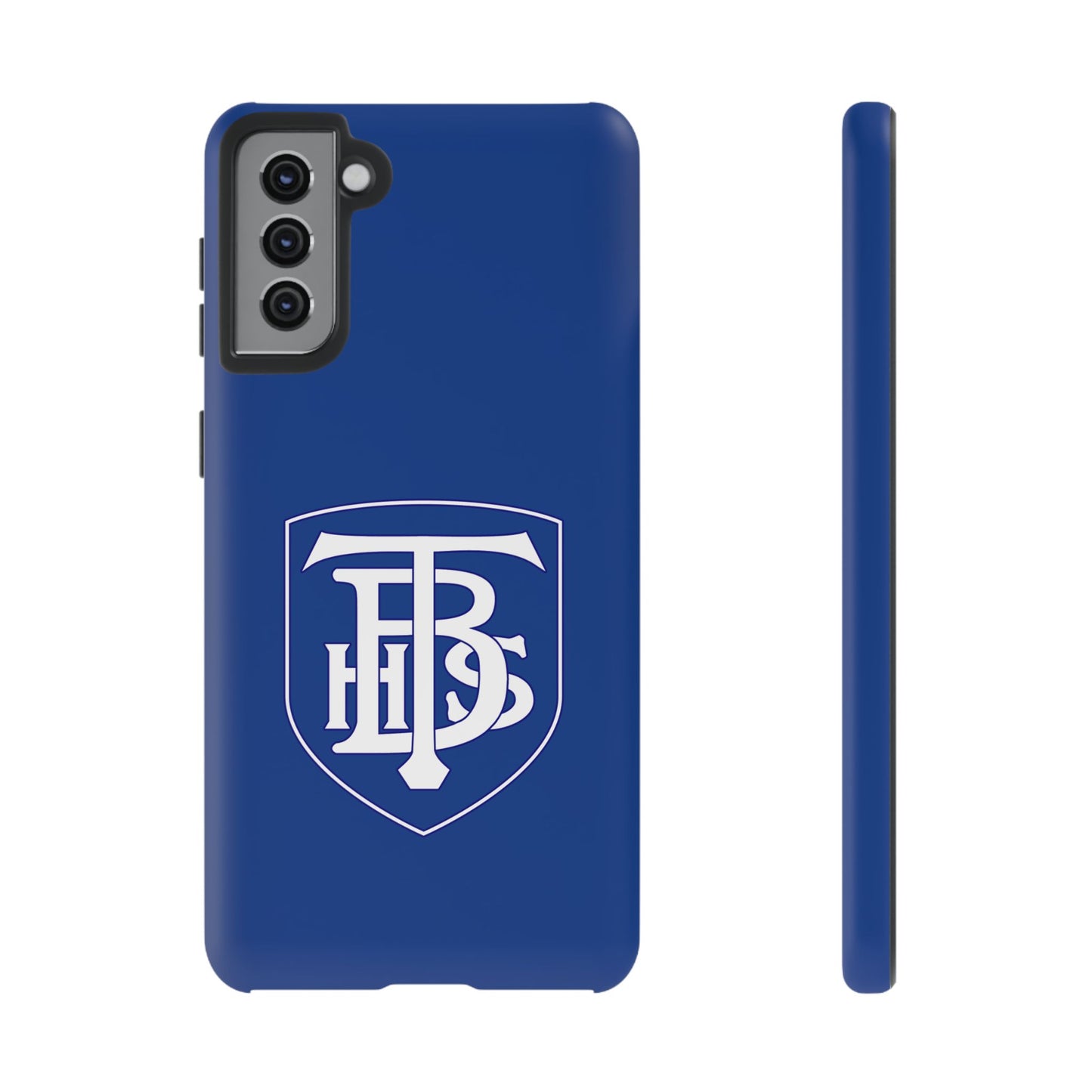 Stacked Logo - Tough Phone Cases - Navy