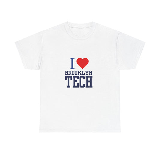 I Love Brooklyn Tech Unisex Heavy Cotton Tee