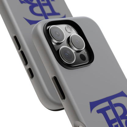 Stacked Logo - Tough Phone Cases - Gray - iPhones