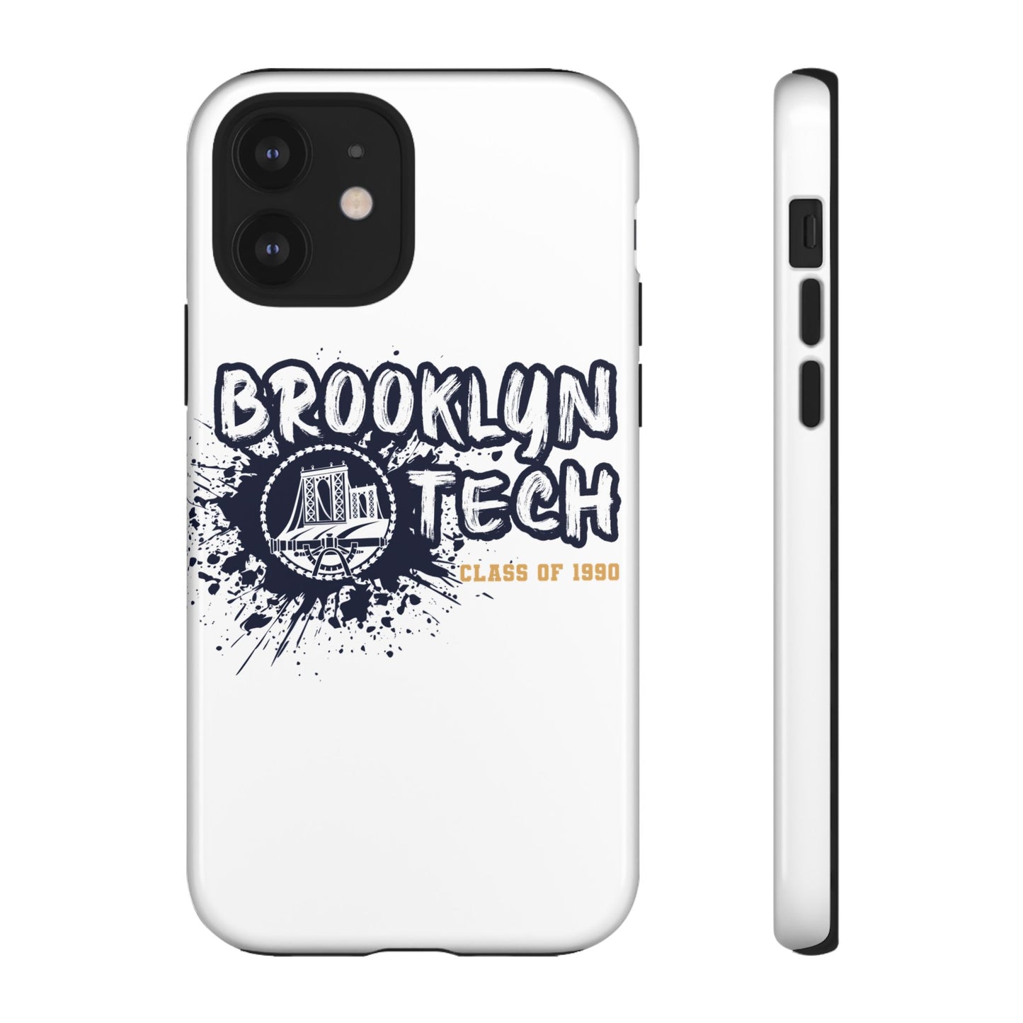 Class of 1990 Commemorative Tough Cases - iPhone Only - Gold font on White background
