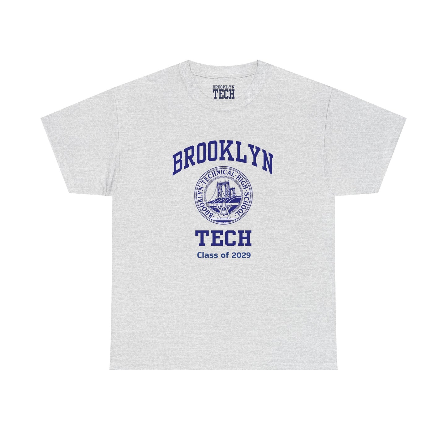 Brooklyn Tech Classic Logo - Men's Heavy Cotton T-Shirt - Class Of 2029