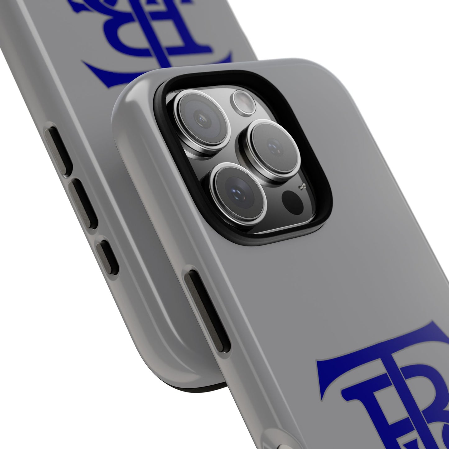 Stacked Logo - Tough Phone Cases - Gray - iPhones