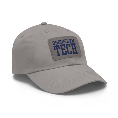 Classic Brooklyn Tech - Hat With Rectangular Leather Patch