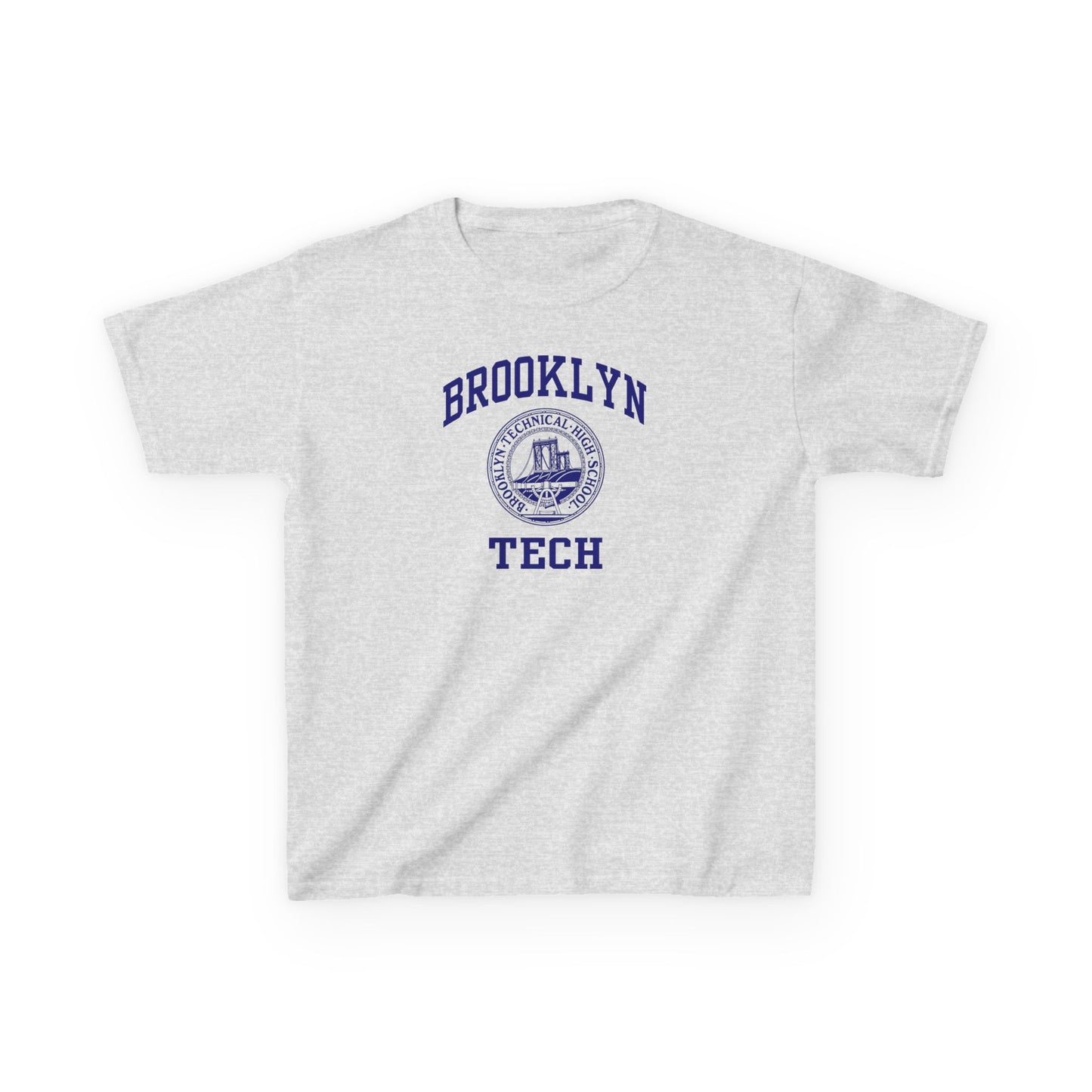 Family - Classic Brooklyn Tech Logo - Kids Heavy Cotton™ T-Shirt