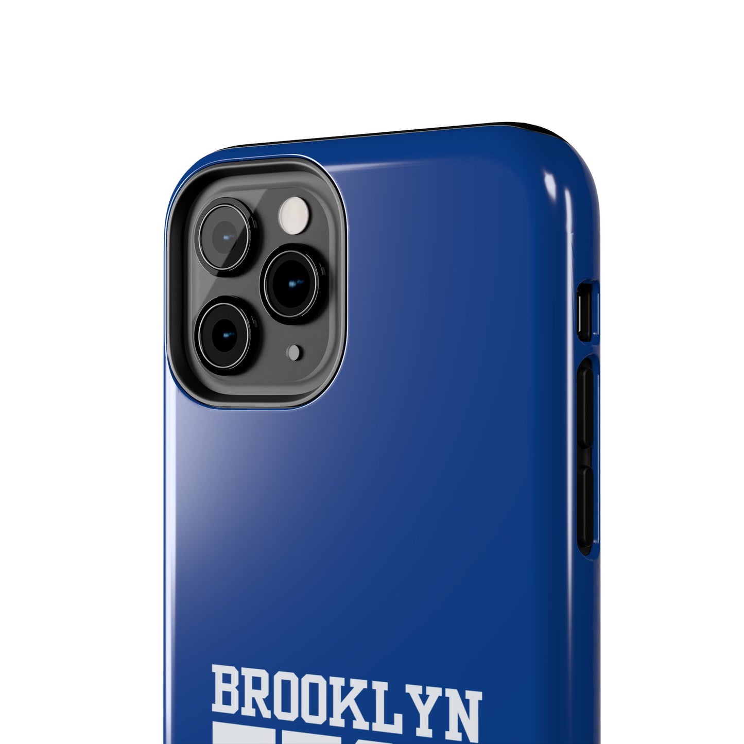 Brooklyn Tech Class Of 1985 Tough Phone Case - Navy-Blue With White Graphics