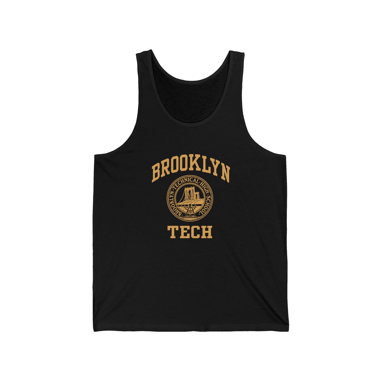 Classic Logo with Brooklyn Tech - Men's Tank Top